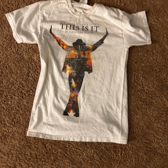 Michael Jackson's This Is It White T-Shirt - Picture 3 of 7